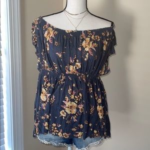 Free people off the shoulder top
